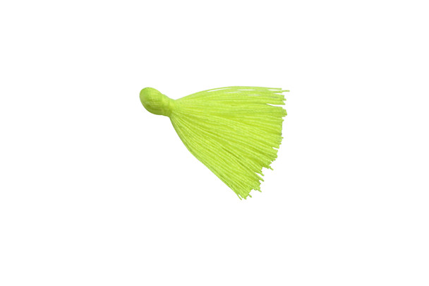 Bright Yellow 1 Inch Tassel