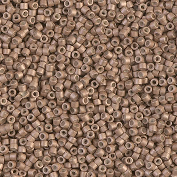 Delicas Size 11 Miyuki Seed Beads -- 1162 Galvanized Champagne Matte