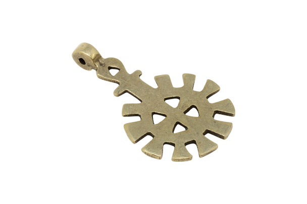 Indian Brass 35x60mm Pendant