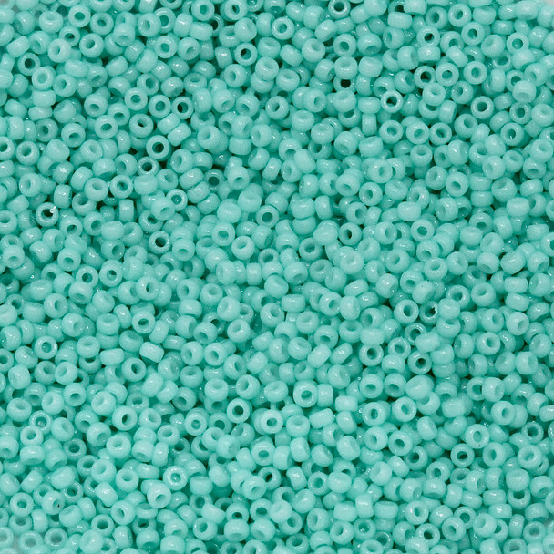 Size 15 Miyuki Seed Beads -- D4472 Duracoat Opaque Catalina