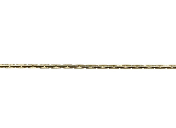 Gold 0.7mm Beading Chain - Sold By 6 inches