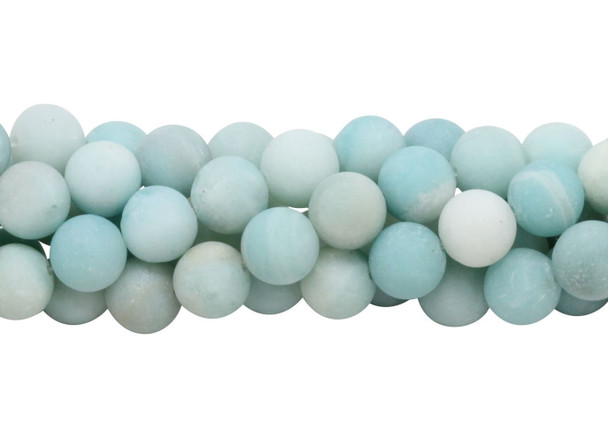 Amazonite Matte 10mm Round