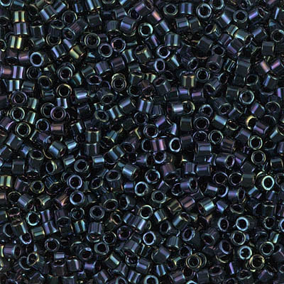 Delicas Size 10 Miyuki Seed Beads -- 002 Blue Iris