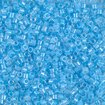 Delicas Size 10 Miyuki Seed Beads -- 2039 Luminous Ocean Blue