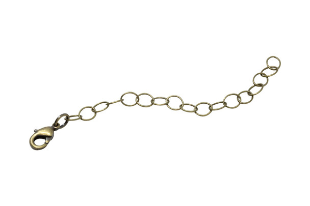 Antique Brass 3 1/4" Chain Extender
