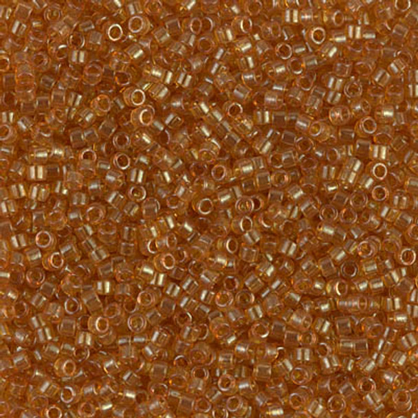 Delicas Size 11 Miyuki Seed Beads -- 119 Transparent Honey Luster