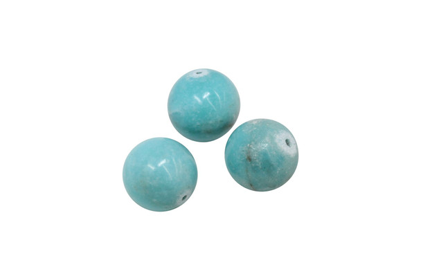 Amazonite Polished 16mm Round Bead
