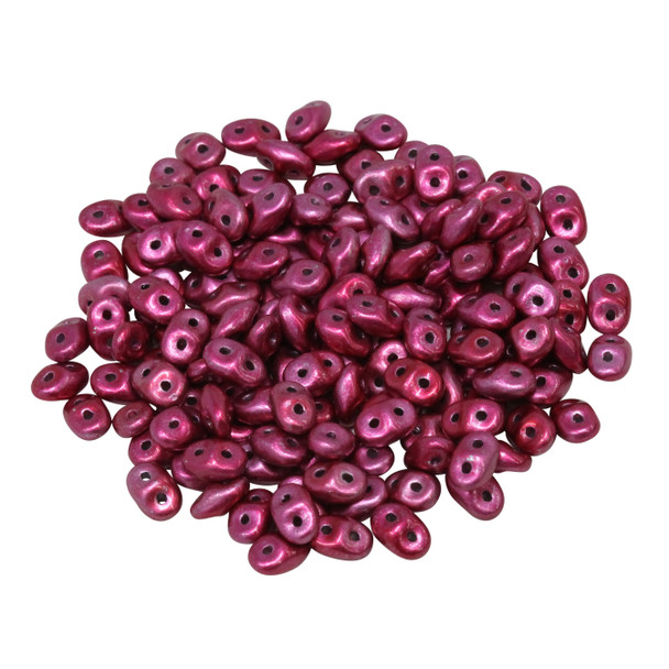 Matubo SuperDuo -- Hot Pink Metalust Matte