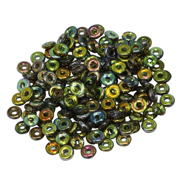 Glass O Beads -- Magic Green
