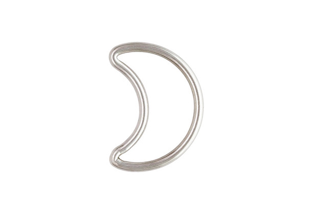 Mini Half Moon - Sterling Silver
