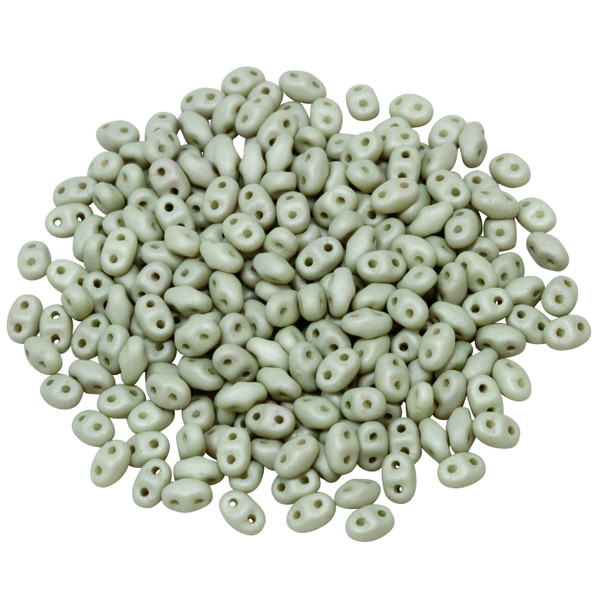 Matubo Mini SuperDuo -- Saturated Light Olive