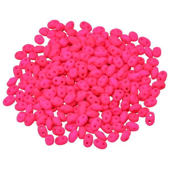 Matubo Mini SuperDuo -- Neon Pink Matte