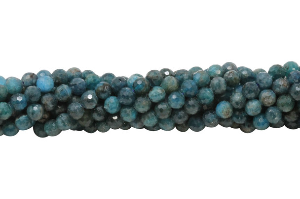 Apatite Polished 6mm Faceted Round