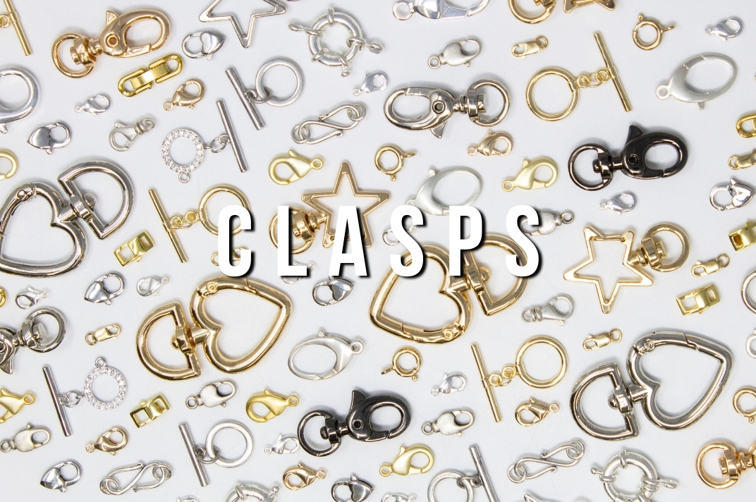 Findings & Essentials - Clasps, Toggles, & Eyes - Silicone Slide Clasp Beads  - Bead World