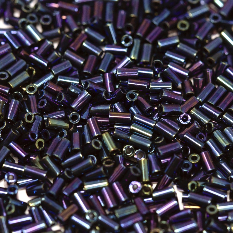 Toho 3mm Bugle Beads -- 452 Blue Iris