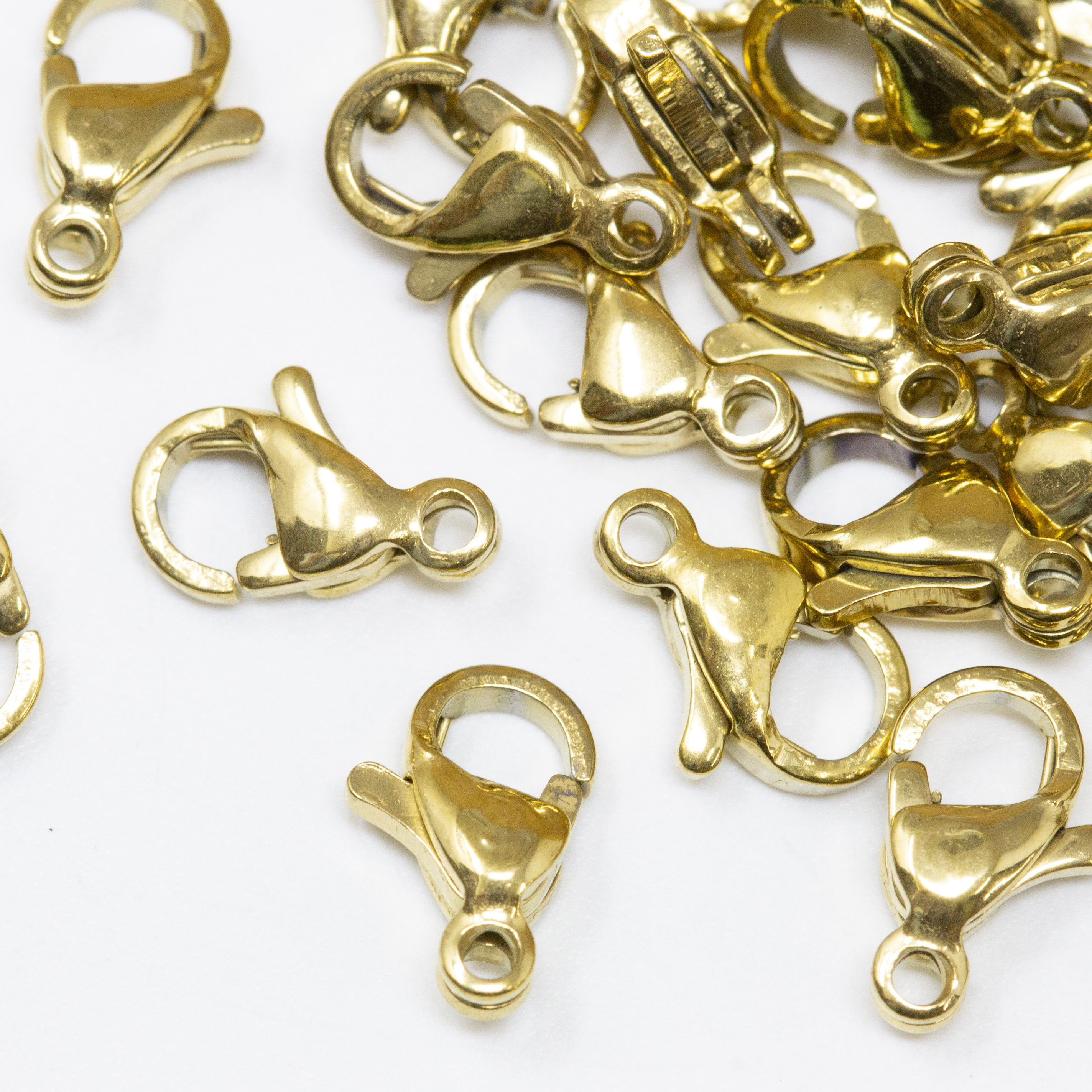 9x6mm Gold Lobster Clasp - 18K