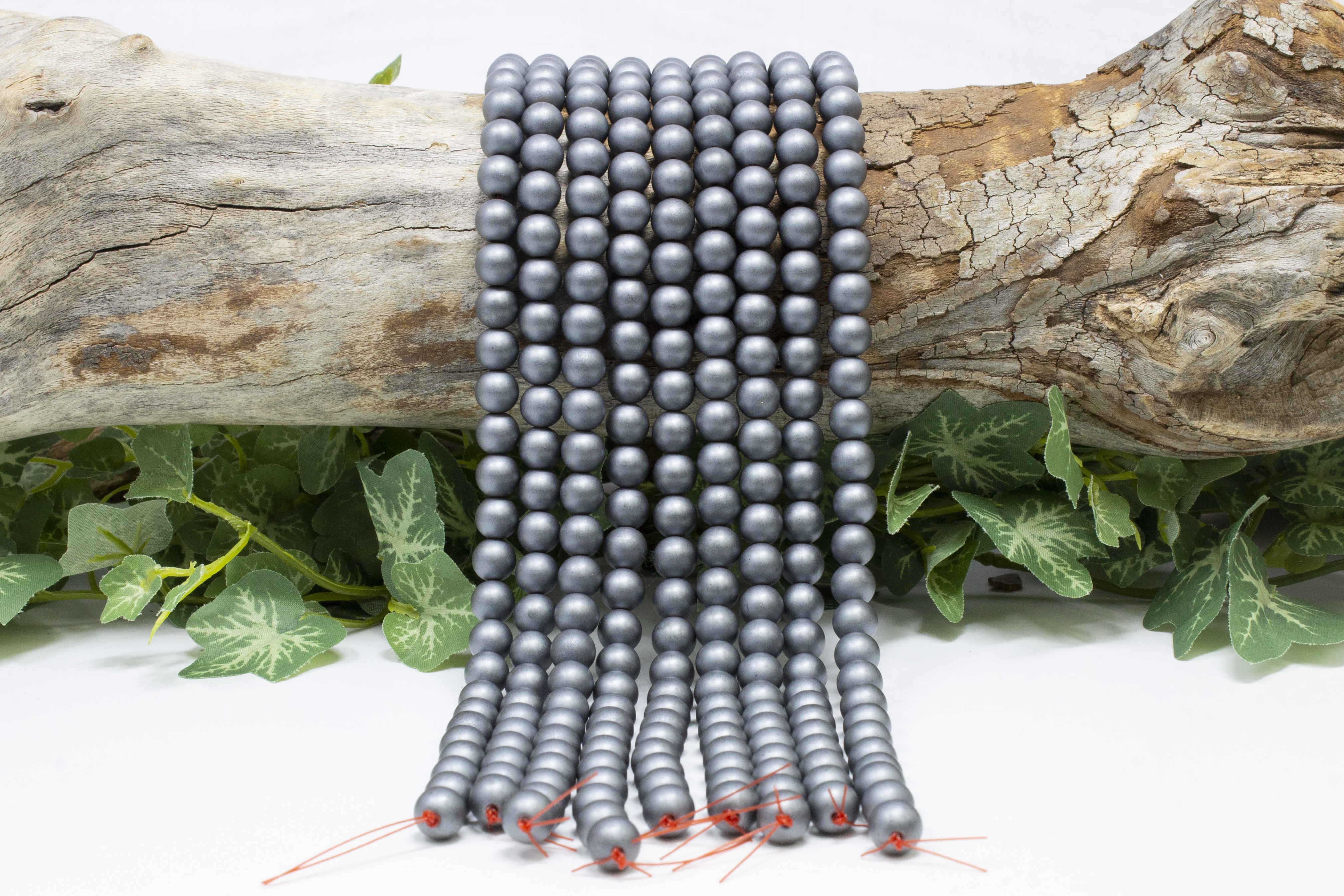 Hematite Matte 8mm Round1