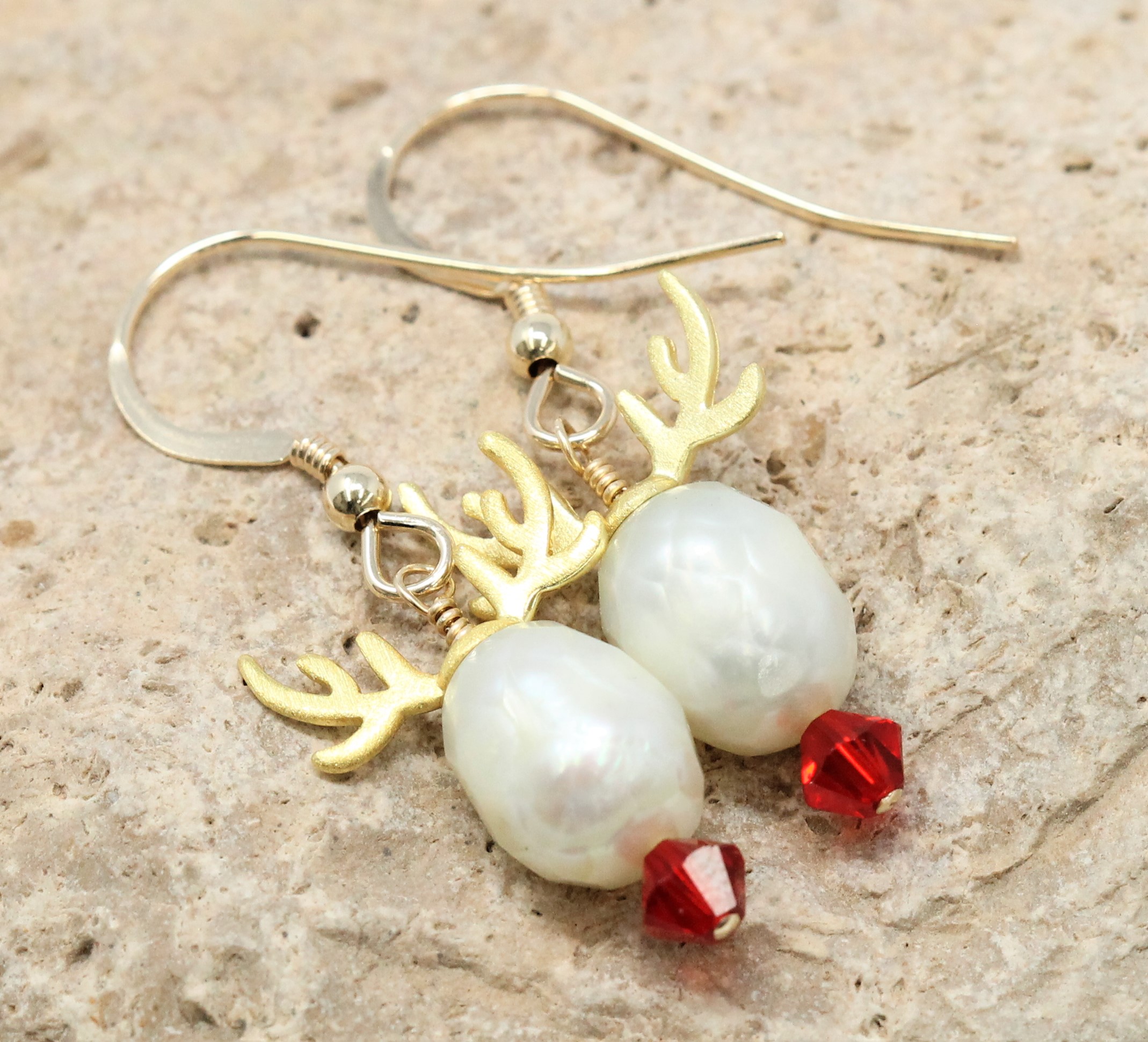 Reindeer Earring Tutorial Bead World