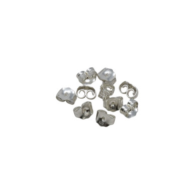 Rubber Earring Backs - 50 Pieces