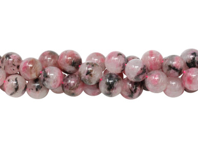 Ice Rhodonite Polished 12mm Round