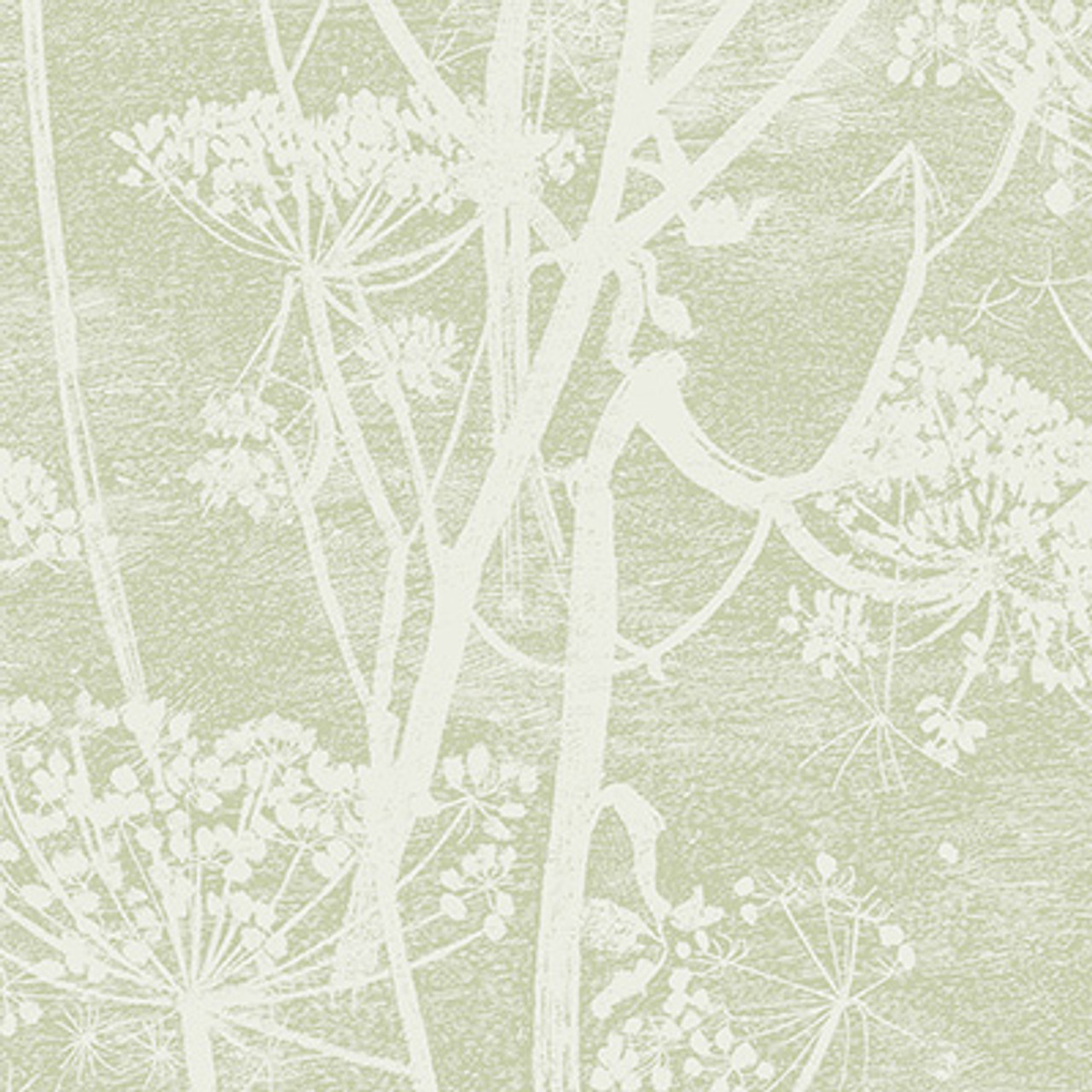 Cole & Son Wallcovering Cow Parsley Olive - My Fabric Connection