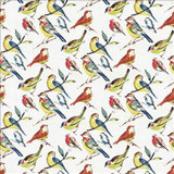 Kasmir Fabric Bye Bye Birdie Summer 5063 55% Linen 45% Rayon USA 9,000 Wyzenbeek Double Rubs H: 27 inches, V: 25 2/8 inches 54 - My Fabric Connection - Kasmir