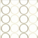 Kasmir Fabric Circle Around Oyster 1433 75% Polyester 25% Viscose Embroidery Contents 100% Viscose INDIA Not Tested H: 18 3/8 inches, V: 9 4/8 inches 51 - My Fabric Connection - Kasmir