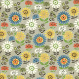 Kasmir Fabric Daisy Daze Clay 5082 100% Cotton TURKMENISTAN 12,000 Wyzenbeek Double Rubs H: 27 inches, V: 25 2/8 inches 54 - 55 - My Fabric Connection - Kasmir