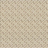 Kasmir Fabric Edo Fret Fawn 5083 100% Polyester CHINA 60,000 Wyzenbeek Double Rubs H: 2 2/8 inches, V: 2 inches 57 - My Fabric Connection - Kasmir
