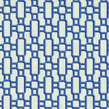 Kasmir Fabric Hakkasan Fret Hyacinth 5072 100% Cotton USA 15,000 Wyzenbeek Double Rubs H: 9 inches, V:12 5/8 inches 54 - My Fabric Connection - Kasmir