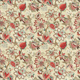 Kasmir Fabric Kavali Strawberry 5106 55% Linen 45% Cotton CHINA 15,000 Wyzenbeek Double Rubs H: 26 4/8 inches, V: 26 2/8 inches 54 - My Fabric Connection - Kasmir