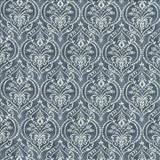 Kasmir Fabric Kavita Denim 5107 100% Cotton TURKMENISTAN 15,000 Wyzenbeek Double Rubs H: 13 4/8 inches, V: 26 4/8 inches 54 - 55 - My Fabric Connection - Kasmir