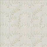 Kasmir Fabric Laurel Silver Sage 5077 100% Polyester Embroidery Contents 100% Polyester CHINA Not Tested H: 17 inches, V: 23 inches 116 - My Fabric Connection - Kasmir