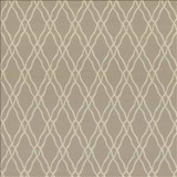 Kasmir Fabric Meander Trellis Flax 5066 100% Polyester CHINA 15,000 Wyzenbeek Double Rubs H: 3 4/8 inches, V: 7 6/8 inches 56 - 57 - My Fabric Connection - Kasmir