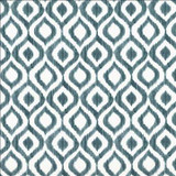 Kasmir Fabric Mod Dreams Rainstorm 5115 100% Cotton TURKMENISTAN 15,000 Wyzenbeek Double Rubs H: 13 4/8 inches, V: 18 inches 54 - 55 - My Fabric Connection - Kasmir