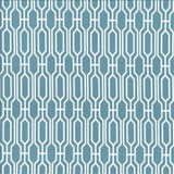 Kasmir Fabric Nickerson Peacock 5089 100% Cotton USA 30,000 Wyzenbeek Double Rubs H: 3 3/8 inches, V: 9 inches 54 - My Fabric Connection - Kasmir