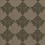 Kasmir Fabric Provence Gray 1444 100% Polyester Embroidery Contents 100% Polyester CHINA - H: 11 6/8 inches, V: 9 7/8 inches 109 - 110 - My Fabric Connection - Kasmir