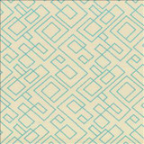 Kasmir Fabric Tallmadge Fret Turquoise 1442 100% Cotton Embroidery Contents 100% Cotton INDIA Not Tested H: 17 inches, V: 15 6/8 inches 52 - My Fabric Connection - Kasmir