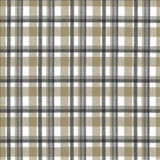 Kasmir Fabric Tamron Plaid Sandstone 5067 100% Cotton INDIA 30,000 Wyzenbeek Double Rubs H: 2 inches, V: 2 inches 54 - My Fabric Connection - Kasmir