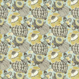 Kasmir Fabric Vivolo Floral Flint 5065 100% Cotton USA 15,000 Wyzenbeek Double Rubs H: 27 inches, V: 25 2/8 inches 54 - My Fabric Connection - Kasmir