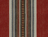 Kravet Couture Fabric 32352.619 Handwork Sundried Red Nomadic Chic Acrylic 48%, Cotton 30%, Linen 13%, Leather 9% Turkey Medium Horizontal: 4.5 inches and Vertical: 13.5 inches 54 inches - My Fabric Connection -