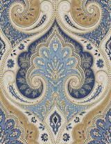 Kravet Design Fabric LATIKA.516 Latika Delta The Echo Design Linen 100% China Medium Horizontal: 13.5 inches and Vertical: 18 inches 54.5 inches - My Fabric Connection -