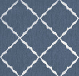 Kravet Basics Fabric IKATSTRIE.5 Ikat Strie Indigo Sarah Richardson Harmony Cotton 100% India Medium Horizontal: 9 inches and Vertical: 9 inches 54 inches - My Fabric Connection -