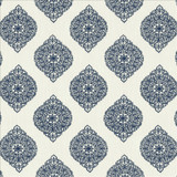 Kasmir Fabric Blissful Blue 5156 100% Polyester
 CHINA Not Tested Horizontal: 11 6/8 inches and Vertical: 11 6/8 inches 59 - My Fabric Connection -