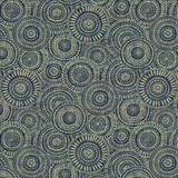 Kasmir Fabric Round We Go Indigo 5154 73% Polyester
27% Cotton
 CHINA 50,000 Wyzenbeek Double Rubs Horizontal: 28 4/8 inches and Vertical: 28 4/8 inches 57 - My Fabric Connection -