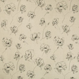 Kravet Couture Fabric 4445.16 Field Notes Natural/Noir Modern Tailor Linen 94%, Viscose 6% India Light Horizontal: 26.5 inches and Vertical: 31.5 inches 53 inches - My Fabric Connection -