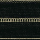 Kravet Couture Fabric 31511.816 Saddle Stripe Onyx Nomad Chic Cotton 30%, Polyacrylic 26%, Wool 26%, Polyester 11%, Linen 7% Belgium Heavy Horizontal: see sample and Vertical: 6 inches 53 inches - My Fabric Connection -