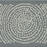 Kravet Design Fabric T30762.1145 Spin Slate Shimmer Braids Bands &amp; Borders Viscose 60%, Polyester 40% China see sample Horizontal: see sample and Vertical: see sample 2.88 inches - My Fabric Connection -