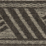 Kravet Design Fabric T30796.811 Mountain View Graphite Performance Trim Indoor/Outdoor Polyacrylic 100% Germany see sample Horizontal: 2.28 inches and Vertical: see sample 1.7 inches - My Fabric Connection -