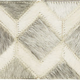 Kravet Design Fabric T30760.1106 Diamond Hide Heather Leather Trim Cow Hide 100% India see sample Horizontal: see sample and Vertical: see sample 3.5 inches - My Fabric Connection -
